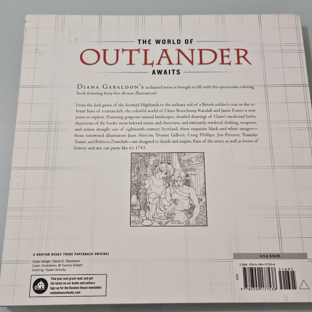 Outlander Coloring Book - Picture 9 of 14